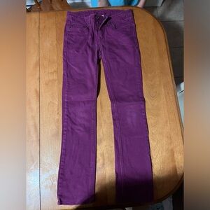 Levi’s, Purple Skinny Jeans, size 10.